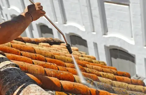 Nettoyage de toitures - Béard-Géovreissiat